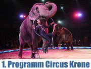 Circus Krone startete Weihnachten in die 1. Winter-Spielzeit 2009. Fotos und Video (Foto: Ingrid Grossmann)